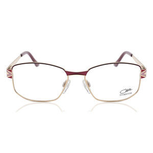 Cazal 1251 eyeglasses 002 Bordeaux Burgundy Gold 52mm Women